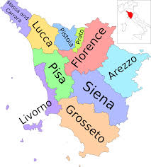 Tuscany Map 
